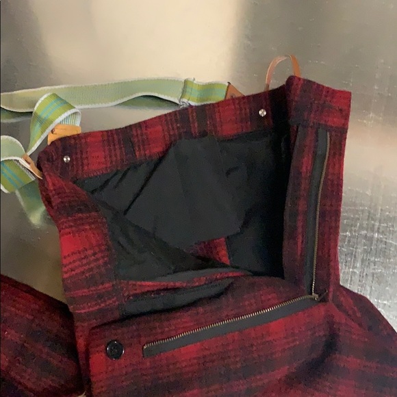 Woolrich wool pant with suspenders - Picture 2 of 4